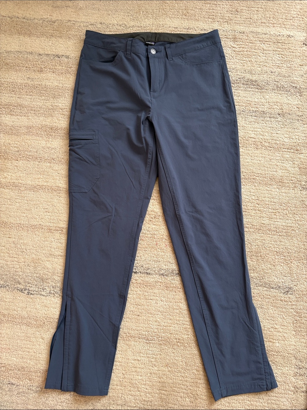 Patagonia Blue Straight-Leg Women's Hiking Pants